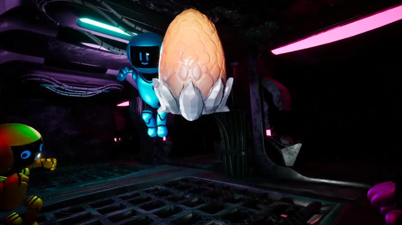 Uhh... who left that egg in the hallway?